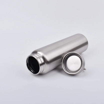 Large Capacity Stainless Steel Sports Water Bottle – Durable Metal Flask for Gym, Camping & Outdoor Use