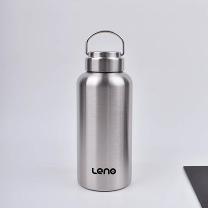 Large Capacity Stainless Steel Sports Water Bottle – Durable Metal Flask for Gym, Camping & Outdoor Use