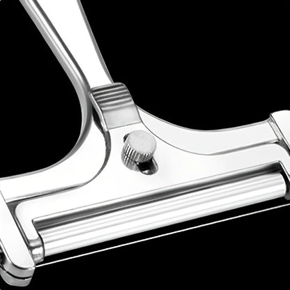 Adjustable Stainless Steel Cheese & Butter Slicer | Multi-Purpose Kitchen Shaver