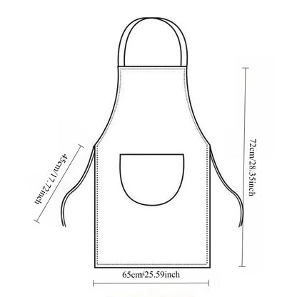 Waterproof & Oilproof Kitchen Apron – Lightweight Cooking Apron for Men & Women | Homevera