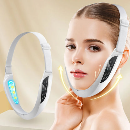 Electric V-Face Lifting Beauty Device – 6 Modes EMS Micro-Current Facial Sculpting Massager