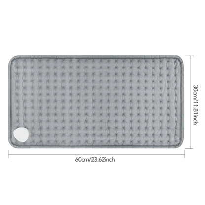 30×60cm Electric Heating Pad – 9/10 Level Adjustable Hot Compress Blanket for Back, Legs & Hands
