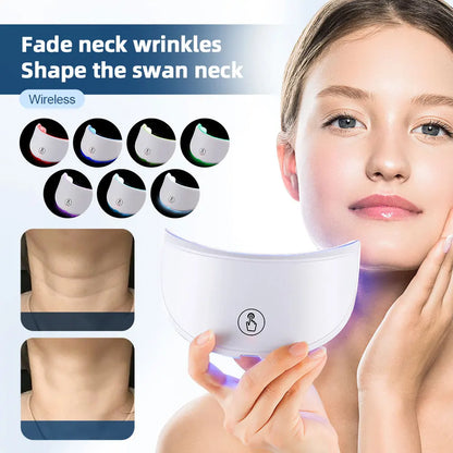 LED Face & Neck Mask – Rechargeable LED Photon Therapy Beauty Device