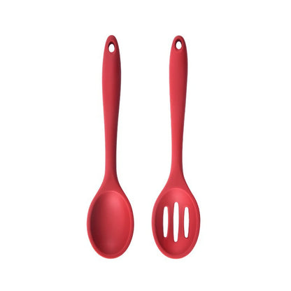 2-Piece Silicone Cooking Spoon Set