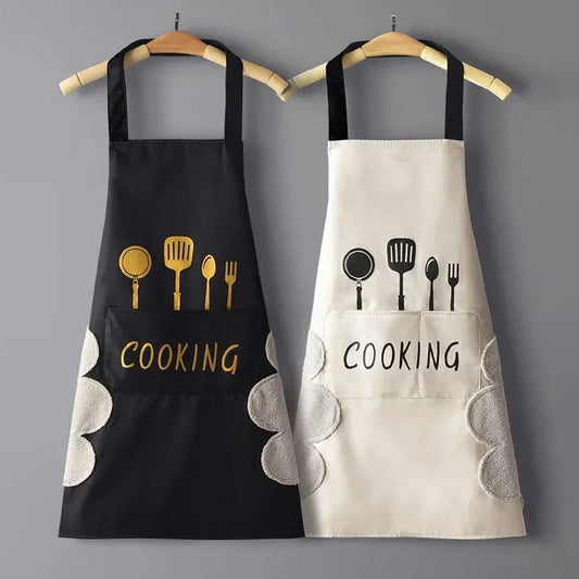 Waterproof & Oilproof Kitchen Apron – Lightweight Cooking Apron for Men & Women | Homevera