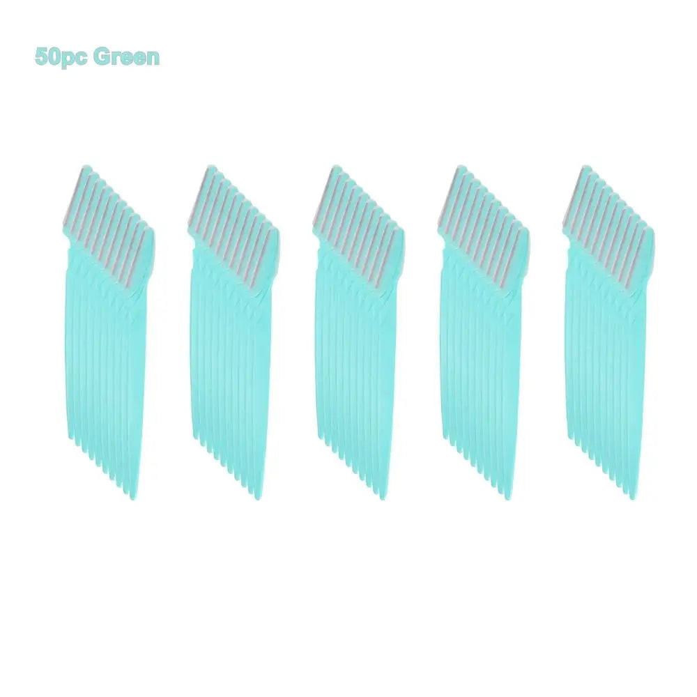 Professional Eyebrow Trimmer Kit for Women – Stainless Steel Facial Razor Set