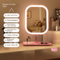 Niche Modern Desktop Vanity Mirror – 3 Color LED Touch Makeup Mirror | Homevera