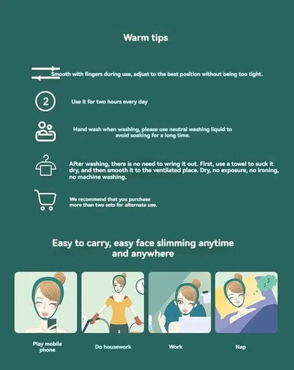 Slimming Face Lifting Belt – Double Chin Reduction & V-Line Sculpting Mask