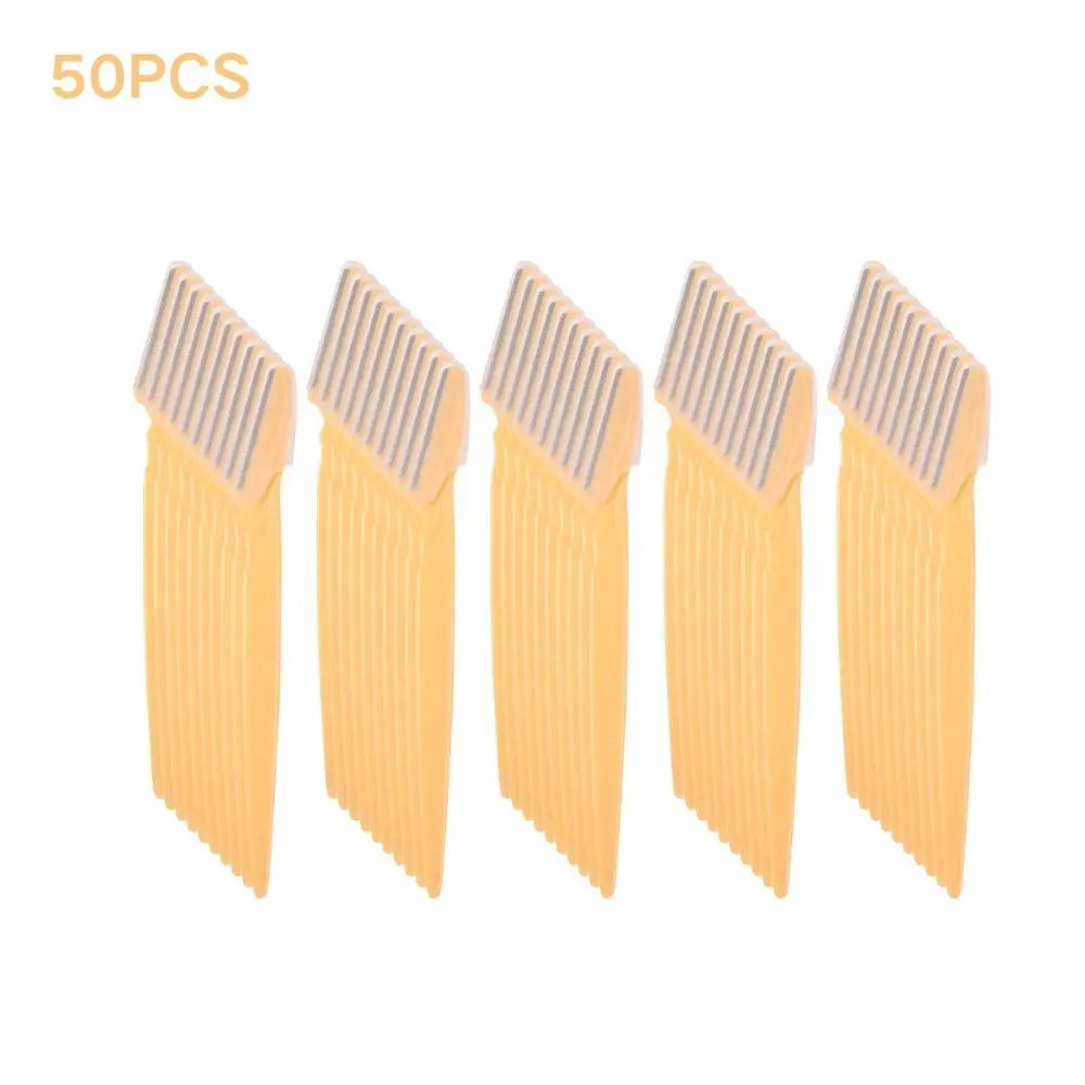 Professional Eyebrow Trimmer Kit for Women – Stainless Steel Facial Razor Set