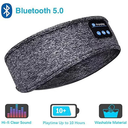 Wireless Bluetooth Sleeping Headband – Noise-Canceling Sports & Sleep Audio Mask