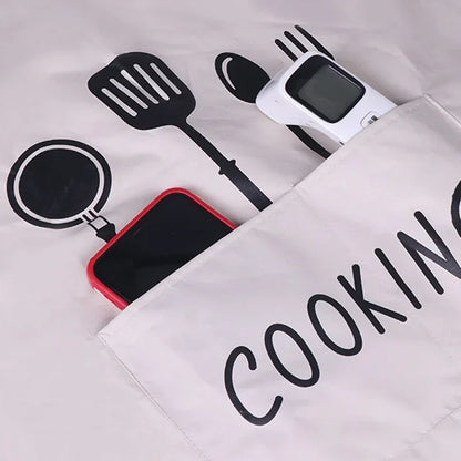 Waterproof & Oilproof Kitchen Apron – Lightweight Cooking Apron for Men & Women | Homevera
