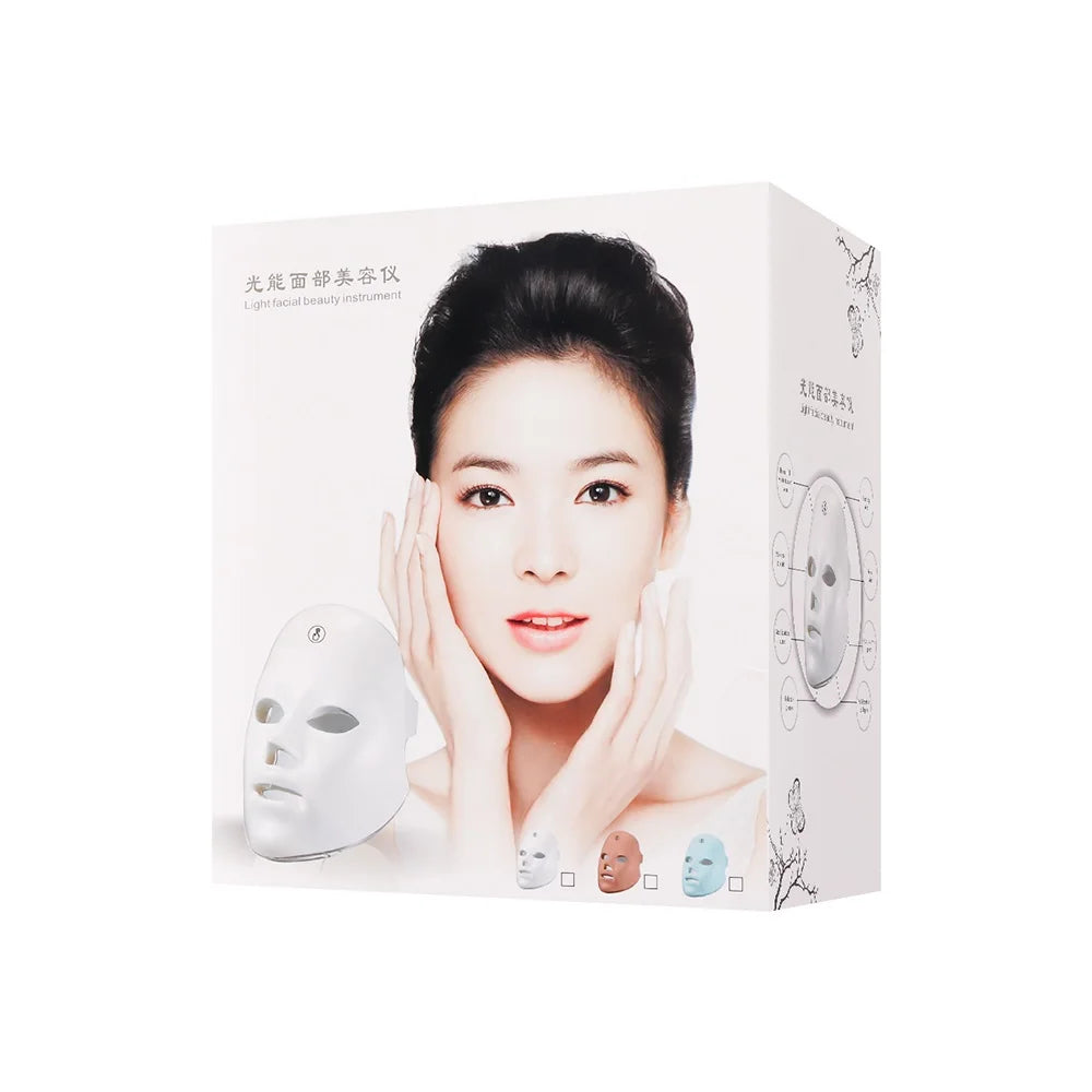 LED Facial Therapy Mask – Wireless Multi-Mode Light Mask for At-Home Skincare Routine