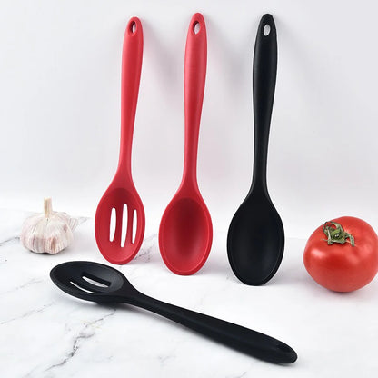 2-Piece Silicone Cooking Spoon Set