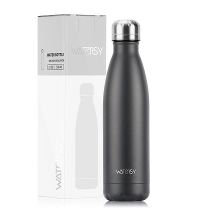 500ml Stainless Steel Insulated Water Bottle – Double Wall Vacuum Flask for Hot & Cold Drinks | Homevera