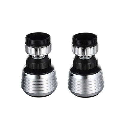360° Rotating Faucet Aerator – Dual-Mode High-Pressure Sink Water Saver