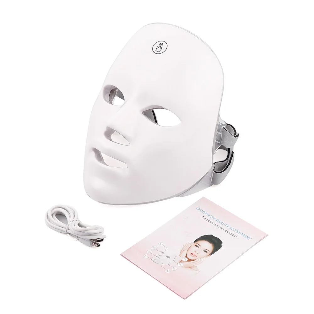 LED Facial Therapy Mask – Wireless Multi-Mode Light Mask for At-Home Skincare Routine
