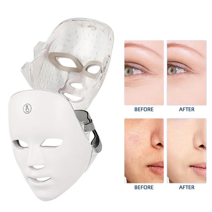 LED Facial Therapy Mask – Wireless Multi-Mode Light Mask for At-Home Skincare Routine